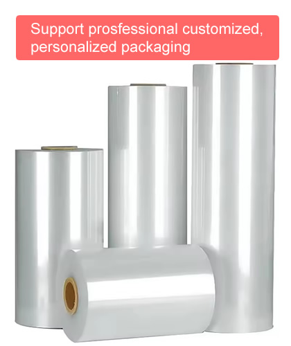 Best Price High Quality Transparent Plastic Cross-linked Shrink Film Roll POF Heat Shrink Film For Cosmetics Packaging
