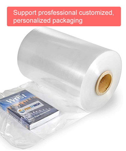 Customized Food Packaging POF Heat Shrink Film Transparent Shrink Wrapping Film For Instant Noodles