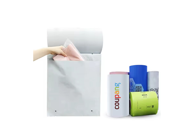 roll bags,Pre-opened rolled bags,Customizable, explosion-proof edge, tightly sealed edge, resistant to pulling, pre opened, Courier Bag, Continuous Roll Bags