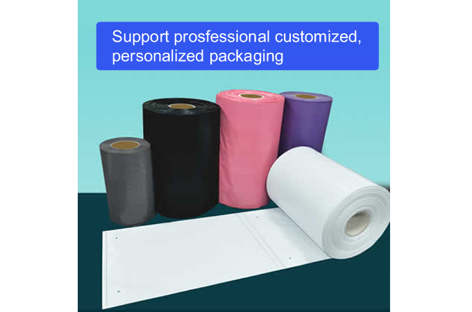 roll bags,Pre-opened rolled bags,Customizable, explosion-proof edge, tightly sealed edge, resistant to pulling, pre opened, Courier Bag, Continuous Roll Bags