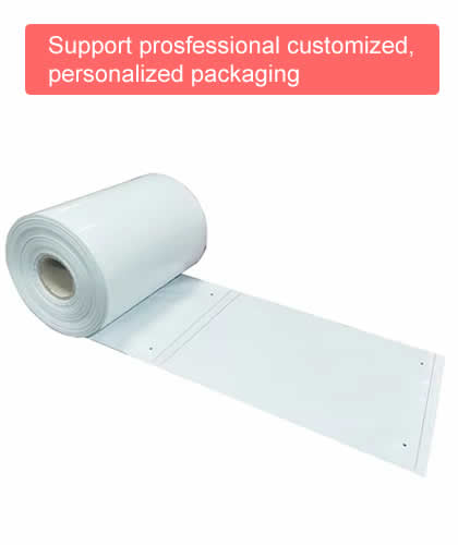 Factory custom Wholesale Plastic Bag For E-commerce logistics Custom Auto Pre-opened Poly Bag On Rolls Package