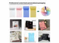roll bags,Pre-opened rolled bags,Customizable, explosion-proof edge, tightly sealed edge, resistant to pulling, pre opened, Courier Bag, Continuous Roll Bags